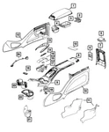 Genuine Mopar Console Armrest 1VG31GT5AA New. Price: $217.10.