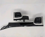 2011-2021 Jeep Grand Cherokee Dark Woodgrain Dash Vent Trim Panel Set Used. Price: $97.95.