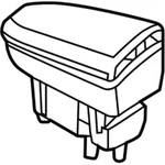 Genuine Mercedes-benz Armrest Oem 17268006199H15 New. Price: $170.94.