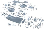 Genuine Mercedes-benz Roller Blind 167-810-81-01 New. Price: $363.75.