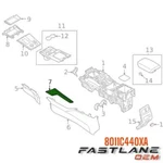 2022-2024 Mitsubishi Outlander Right Upper Trim New Oem 8011C440XA. Price: $144.10.