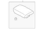Genuine Mitsubishi Console Lid 8011C445XA New. Price: $446.14.