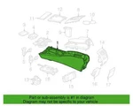 Oe 20468082509051 Mercedes Benz Genuine Glk 350 2013-2015 Console Black New. Price: $589.98.