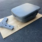 2002-2008 Dodge Ram Jump Middle Seat Storage Cushion Center Console Armrest Used. Price: $180.00.