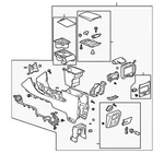 Genuine Gm Console Assembly 19150504 New. Price: $185.72.