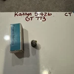 Gm 1154259 Cylinder,front Floor Console Door Lock Uncoded Universal New. Price: $36.43.
