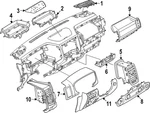 Genuine Nissan Tray 68252-9BY1A New. Price: $38.38.