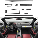 Real Carbon Fiber Dashboard Cover Trims For Porsche 911 Boxster Cayman 2014-2018 New. Price: $246.29.
