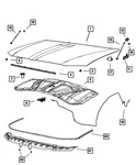 Genuine Mopar Close Out Panel 68127949AB New. Price: $115.56.