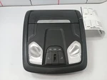 Black Front Overhead Roof Console From 2022 Dodge Ram 3500 Crew 12774993 Used. Price: $86.69.