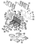 Genuine Mopar Bolt 68086236AA New. Price: $15.07.