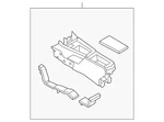Genuine Nissan Center Console 96910-6RG7C New. Price: $554.74.