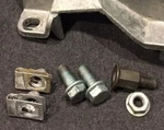 99-05 Vw MK4 Jetta Golf Console Bracket *mounting Hardware Only Used. Price: $13.19.