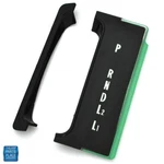 1965 Impala Bel Air Console Shift Plate & Lens With Turbo Standard Black Trim Ea New. Price: $78.99.