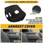 Fit 2019-2024 Gmc Center Sierra Console Armrest Bench Jump Seat Leather Cover New. Price: $23.74.