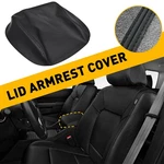 For Honda Pilot 2009-2015 Center Console Lid Armrest Leather Cover Trim Black New. Price: $15.19.