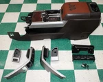 19' F150 King Ranch Leather Java Floor Console Armrest Dash Vent Trim Shifter Oe Used. Price: $1239.74.