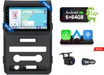 Eonon FDF1X7S Android 9" Qled 6+64G Stereo Ford F-150 Svt Raptor Carplay New. Price: $292.36.