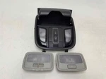 Front Roof Overhead Console W Dome Lights Set 3 Fits 2016 - 2020 Kia Sorento Used. Price: $69.60.