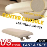For Vw Jetta Beetle 1999-2009 Pu Leather Console Armrest Center Cover Lid Beige New. Price: $18.99.