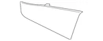 Genuine Gm Shale Front Passenger Side Floor Console Extension Panel 84195606 New. Price: $57.26.