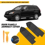 2PCS Fits 2007-2012 Honda Cr-v Crv Leather Front Door Armrest Panels Cover Black New. Price: $13.77.
