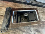 13-15 Mercedes X204 GLK250 Center Console Storage Tray Compartment Assy Wood Used. Price: $85.00.