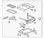 Genuine Gm Armrest Assembly 84584417 New. Price: $645.46.