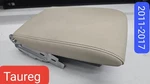 Defect 2011-2017 Volkswagen Touareg Center Console Black Leather Armrest Lid Oem Used. Price: $125.00.