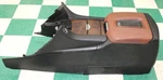 18' Escalade Black Vecchio Brown Leather Wireless Charging Floor Console Armrest Used. Price: $682.09.