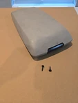 2005-2007 Chrysler 300 Center Consule Lid Armrest Light Greystone Vinyl Oem Used. Price: $50.00.