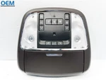 2011-2015 Jeep Grand Cherokee Overhead Dome Light Console Brown Sunroof Oem Used. Price: $127.30.