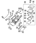 Genuine Mopar Armrest Lamp 68363460AA New. Price: $11.94.
