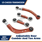 Adjustable Rear Camber+toe Arms For Dodge Caliber 07-12 Compass Patriot 07-15 New. Price: $225.29.