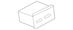 Genuine Nissan Audio Auxiliary Jack 25331-7HA0A New. Price: $93.93.