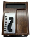2008-2015 Nissan Titan Armada Center Shifter Trim Bezel Cup Holder Oem Woodgrain Used. Price: $89.99.