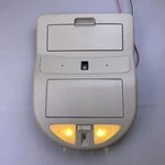 08-15 Nissan Titan Overhead Roof Console Storage Light Window Slide Switch Beige Used. Price: $245.00.