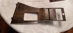 1984-1986 Lincoln Mark Vii Oem Woodgrain Center Console Shifter Bezel Used. Price: $120.00.