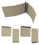 Mercedes Benz Center Console Slider - Both Lids Creme Beige New. Price: $154.00.