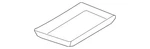 Genuine Nissan Tray Lining 96914-4BA0A New. Price: $26.51.