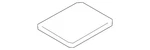Genuine Nissan Tray Mat 96973-6CA0A New. Price: $10.37.