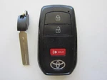 Oem 2022-2025 Toyota Corolla Cross Smart Key Fob Remote HYQ14FBW Unlocked /worn Used. Price: $32.35.