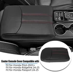 Console Armrest Lid Cover Pad Protector Black For Honda Pilot 2023-25 Red Stich New. Price: $18.95.