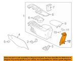 Gm Oem 16-18 Cruze Center Console-rear Trim Panel 13479700 New. Price: $51.93.
