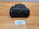 88-94 Oem Bmw E32 735 Rear Center Console Air Vent Grille Black Used. Price: $29.95.