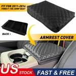 Ford F-150 Jump Seat 2011-2014 Center Console Lid Armrest Protector Cover Pu New. Price: $18.99.