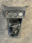 Vw MK1 Cabriolet Center Shifter Guage Console Black Oem Used. Price: $250.00.