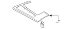Genuine Audi Trim Cover 4K1-863-969-B-2XB New. Price: $303.12.