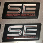 1990-96 (2) Nos Pontiac Grand Prix Sport Sedan Emblem Badge Set Nameplate Gm New. Price: $40.00.