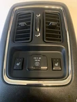 11-20 Grand Cherokee Black Floor Console Rear Vent Trim Heat Seats 112V Plug Oem Used. Price: $89.99.